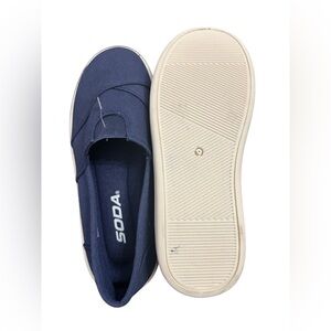 SODA Dark Blue Casual Footwear